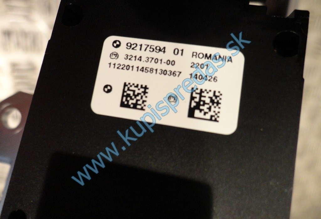 Radiaca páka BMW 6 F06 F12 / BMW 5 F10 F11 F18 / BMW X3 F25